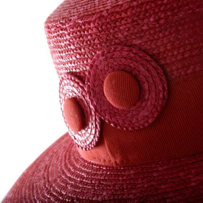 Chapeau Moyen Bord Cérémonie – Image 13