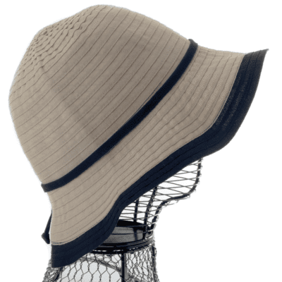 Chapeau D'été En Coton Bicolore Très Souple – Image 2
