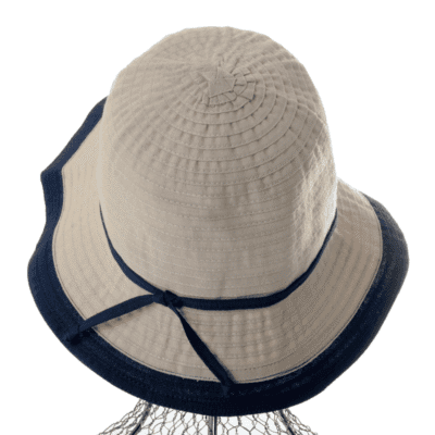Chapeau D'été En Coton Bicolore Très Souple – Image 3