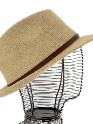 Chapeau Homme En Papier Naturel
