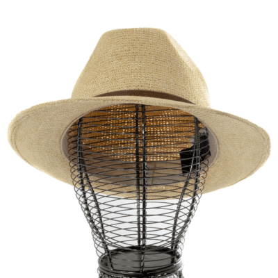 Chapeau Homme En Papier Naturel – Image 2