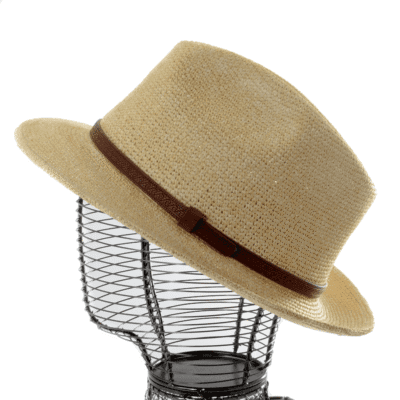 Chapeau Homme En Papier Naturel – Image 3