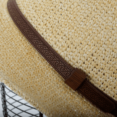 Chapeau Homme En Papier Naturel – Image 4