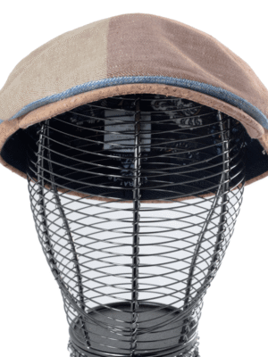 Casquette Bombé Pour Homme En Lin Avec Du Liége