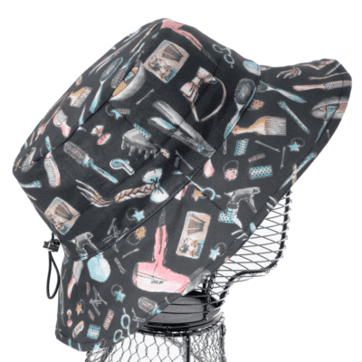 Chapeau Femme Forme Bob De Pluie En Coton Enduit – Image 7