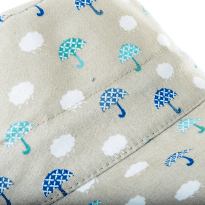 Chapeau Femme Forme Bob De Pluie En Coton Enduit – Image 2