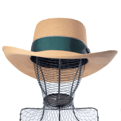Chapeau Femmme Grands Bords En Paille Naturel – Image 14