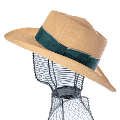 Chapeau Femmme Grands Bords En Paille Naturel – Image 15