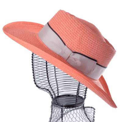 Chapeau Femmme Grands Bords En Paille Naturel – Image 22