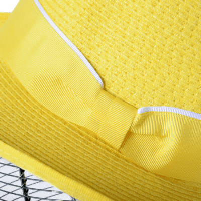 Chapeau Femmme Grands Bords En Paille Naturel – Image 9