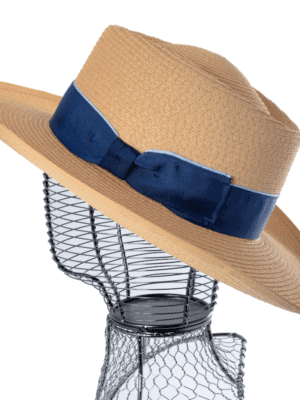 Chapeau Femmme Grands Bords En Paille Naturel