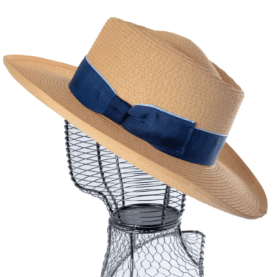 Chapeau Femmme Grands Bords En Paille Naturel