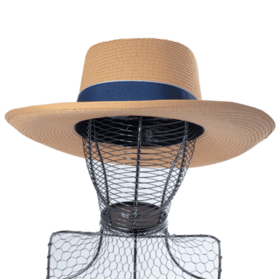 Chapeau Femmme Grands Bords En Paille Naturel – Image 26