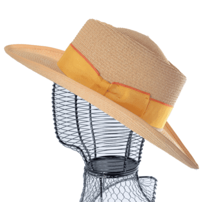 Chapeau Femmme Grands Bords En Paille Naturel – Image 19