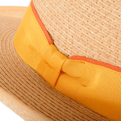 Chapeau Femmme Grands Bords En Paille Naturel – Image 21