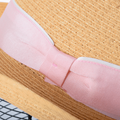 Chapeau Femmme Grands Bords En Paille Naturel – Image 6