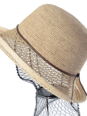 Chapeau Femme En Raphia Naturel