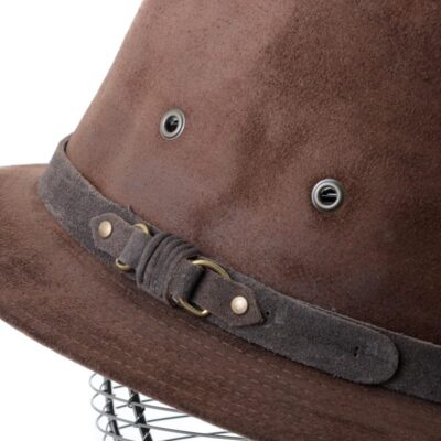 Chapeau Cuir Aventurier