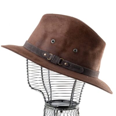 Chapeau Cuir Aventurier – Image 5
