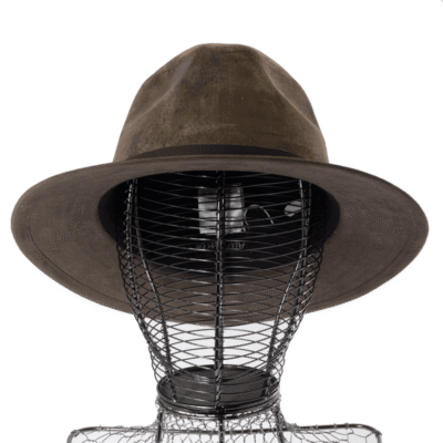 Chapeau Cuir Marron – Image 3