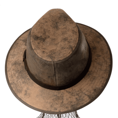 Chapeau Cuir Marron – Image 4