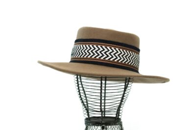 Chapeau Traveller Femme Galon Ethnique – Image 7