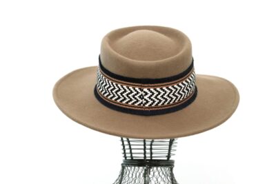 Chapeau Traveller Femme Galon Ethnique – Image 8