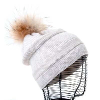 Bonnet à Pompon Femme – Image 2