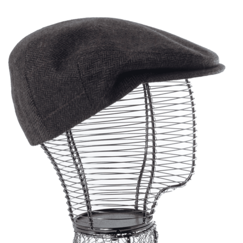 Casquette Plate Pour Homme En Laine Polyester – Image 11