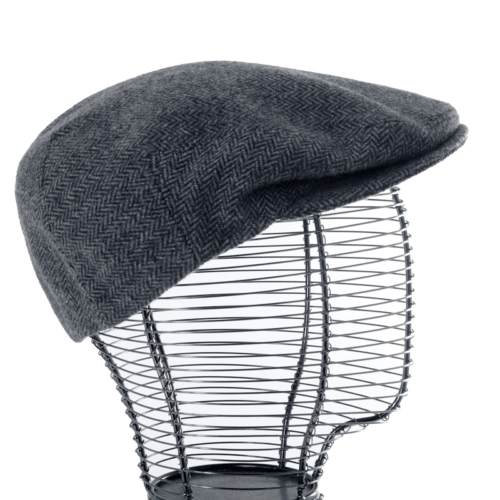 Casquette Plate Pour Homme En Laine Polyester – Image 7