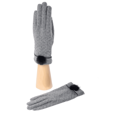 Gant Dame Tactil Vison Pois Beige – Image 5