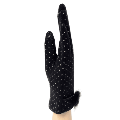Gant Dame Tactil Vison Pois Beige – Image 3