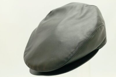 Casquette Plate Homme Cuir