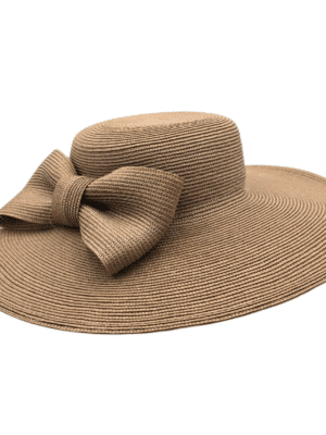 Chapeau Femme En Paille Cousue