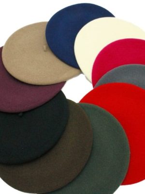 Beret Basque Femme En Laine Laulhère