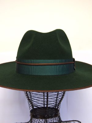 Chapeau Fedora Feutre De Laine Femme