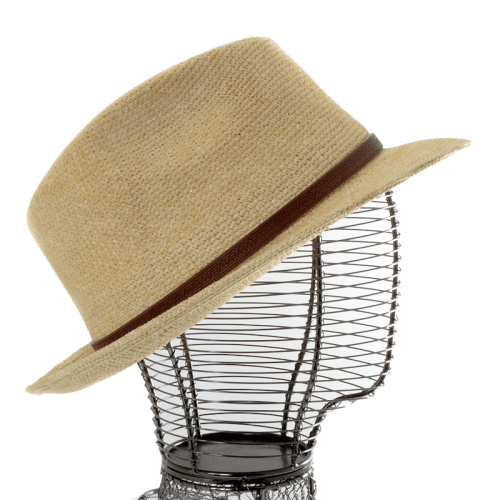 Chapeau Homme En Papier Naturel