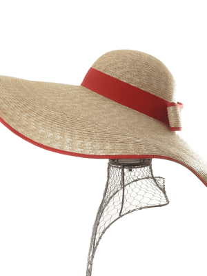 Capeline Paille Cérémonie