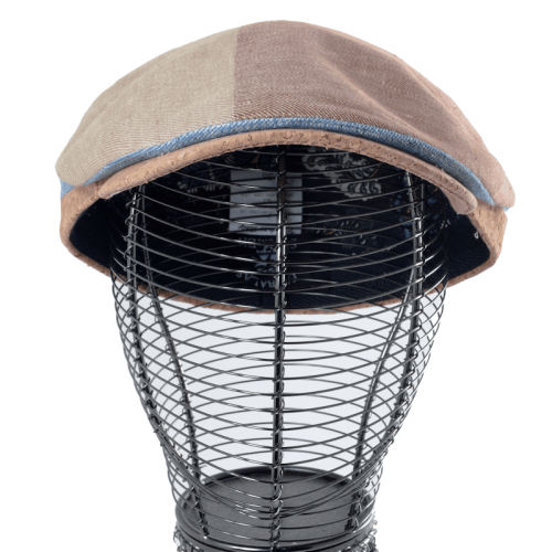 Casquette Bombé Pour Homme En Lin Avec Du Liége