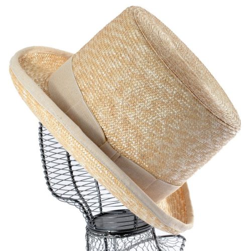 Haut De Forme Homme En Paille