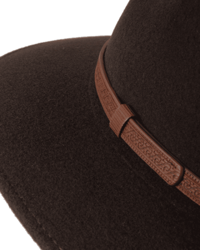 Photo of Chapeau fedora en feutre de laine