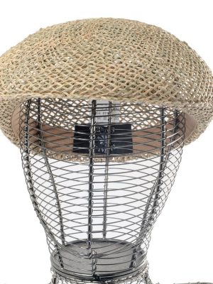 Casquette Bombée Paille Naturelle