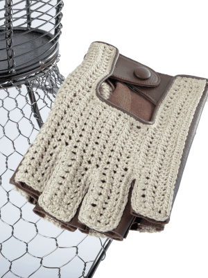 Gant Mitaine Homme Croche